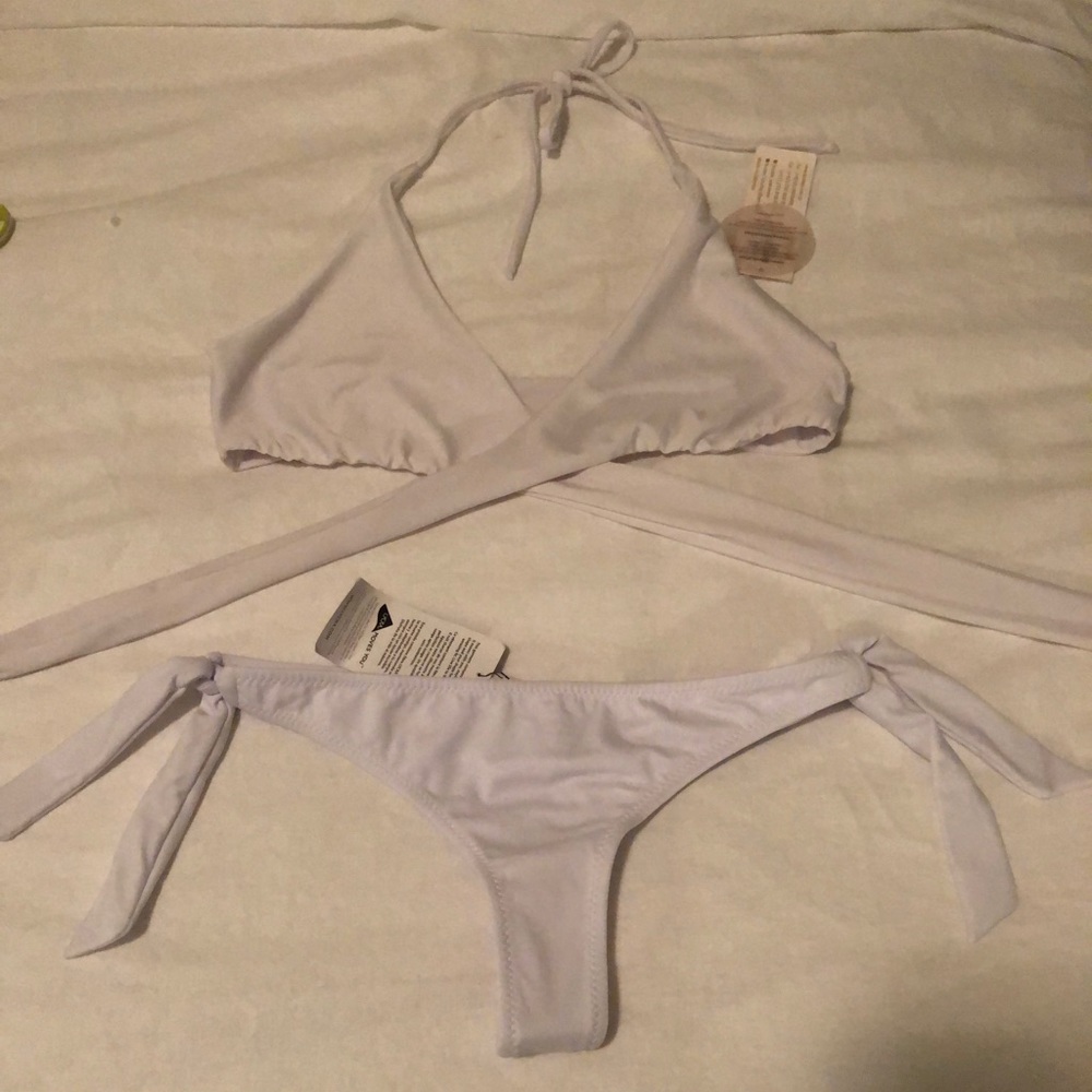 Cross top Colombian Bikini- Lau De La swimwear